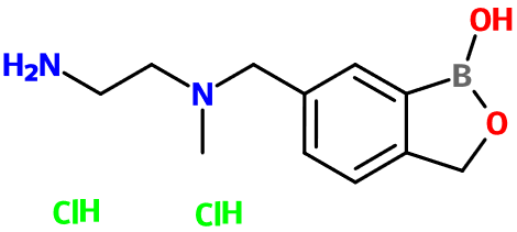 (image for) MC004007 6-[(N-Methyl-N-(2-aminoethyl)amino)methyl]-1-hydroxy-1,3-dihydro-2,1-benzoxaborole hydrochloride